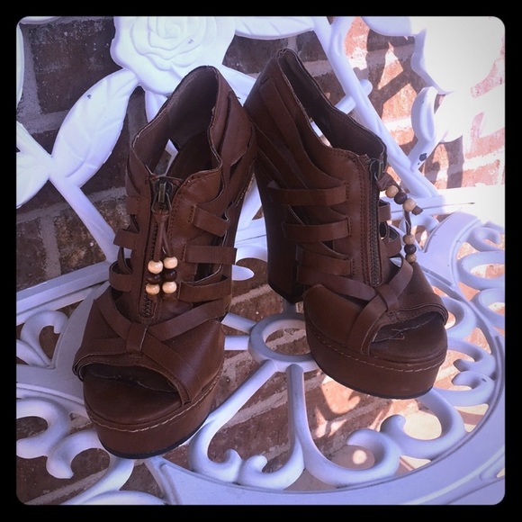 American Rag Shoes - American Rag Boho Wedges